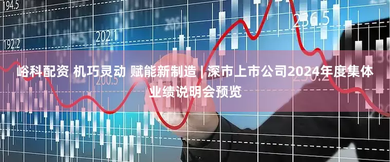 峪科配资 机巧灵动 赋能新制造 | 深市上市公司2024年度集体业绩说明会预览